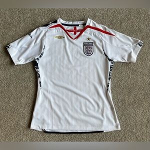 Women’s England Soccer / Football Jersey